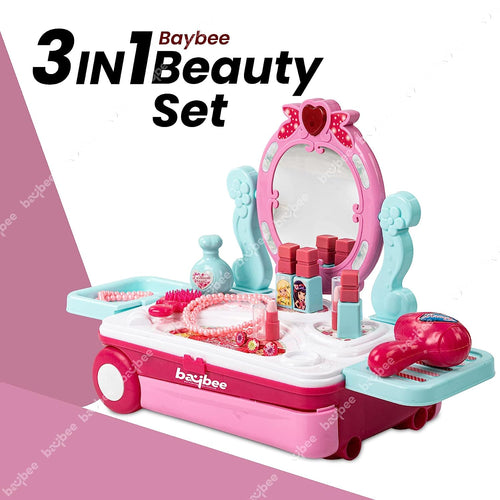 BAYBEE 3 in 1 Beauty Makeup Kit Set Toys for Girls BAYBEE