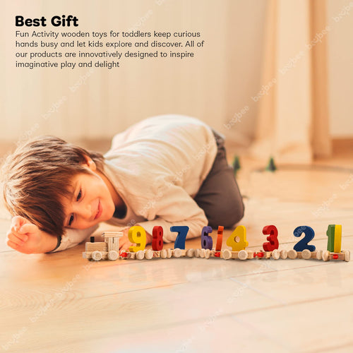 Baybee Push & Pull Digital Small Train Set Kids Toys BAYBEE