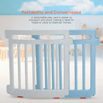 Baybee 8 Panel Kids Playards Playpen for Babies Upto 5 Year BAYBEE