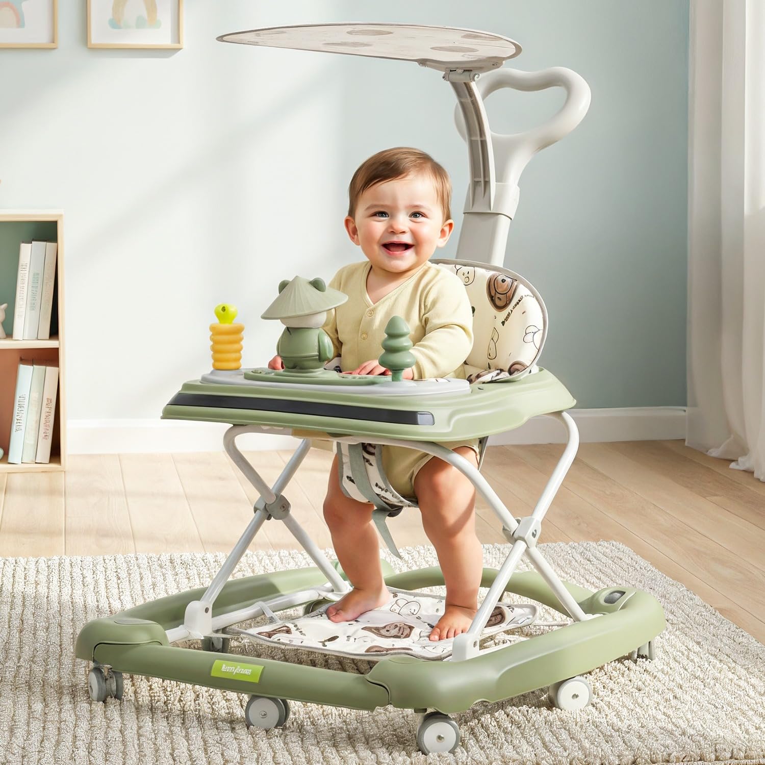 Baybee 3-in-1 Baby Walker for Kids 6 to 18 Months with Rocker Mode