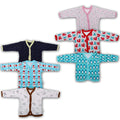 Baybee Pack of 6 Cotton Baby Unisex Regular Fit Clothing Set -Baby Top Jablas 3-6 Months BAYBEE