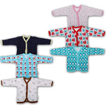 Baybee Pack of 6 Cotton Baby Unisex Regular Fit Clothing Set -Baby Top Jablas 3-6 Months BAYBEE