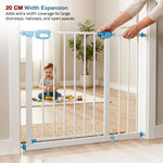 Baybee Safety Gate Extension 20cm Baby Gate Extender for Kids & Pets BAYBEE