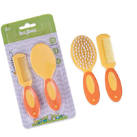 Baybee Comb and Brush Set Baby Care Set for Newborns Assorted Colours