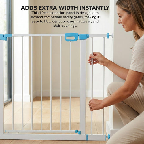 Baybee Safety Gate Extension 10cm Baby Gate Extender for Kids BAYBEE