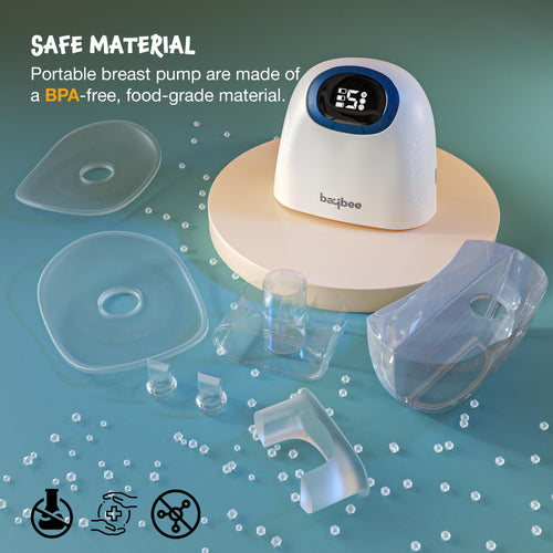 Baybee Wearable Electric Breast Pump | Hands-Free, 3 Modes & 9 Suction Levels | Portable with LED Display & Massage Mode BAYBEE