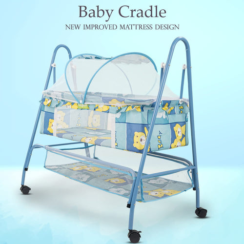 BAYBEE Arise Baby Swing Cradle for Baby with Mosquito Net, Palna Jhula for Baby BAYBEE