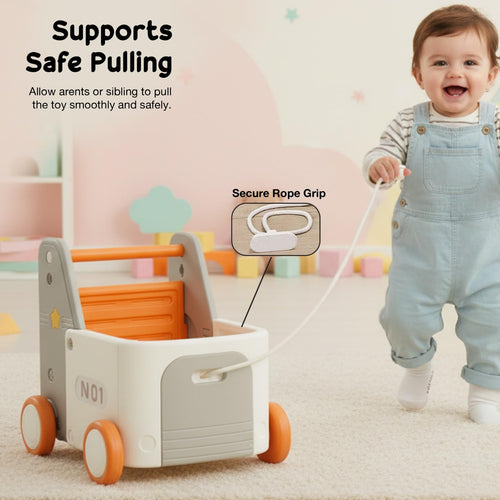 Baybee 4-in-1 Baby Walker & Kids Ride-On Smooth-Rotation Wheels Baybee India