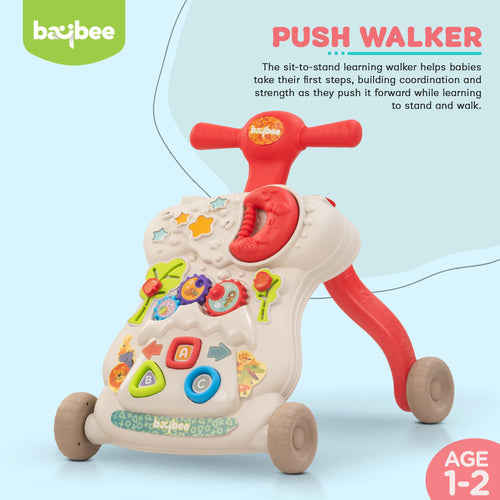 Baybee Lilo Baby Walker for Kids With LED Light, Music, Rotating Gears BAYBEE