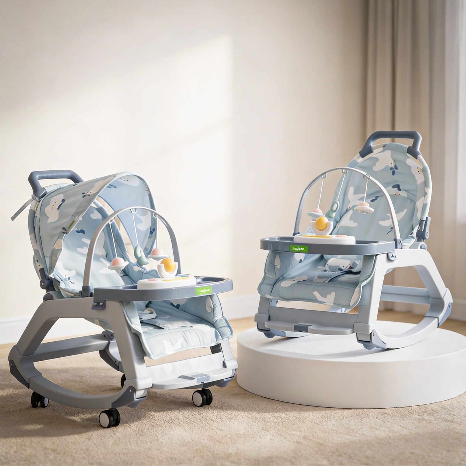 Baybee 5 in 1 Baby Rocking Chair for Kids