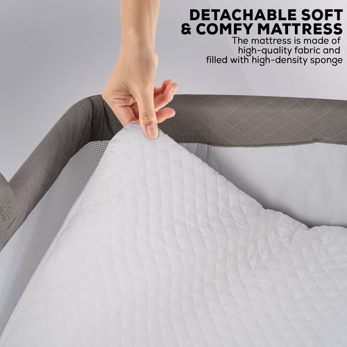 BAYBEE Cradella Cradle for Baby Cot with Adjustable Height, Portable & Mosquito Net BAYBEE