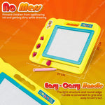 Baybee Pack of 2 Magnetic Drawing Erasable Doodle  Board Slate for Kids BAYBEE