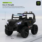 Baybee Terrago Battery Operated Jeep for Kids, Ride on Toy Baby Car with Light & Music BAYBEE