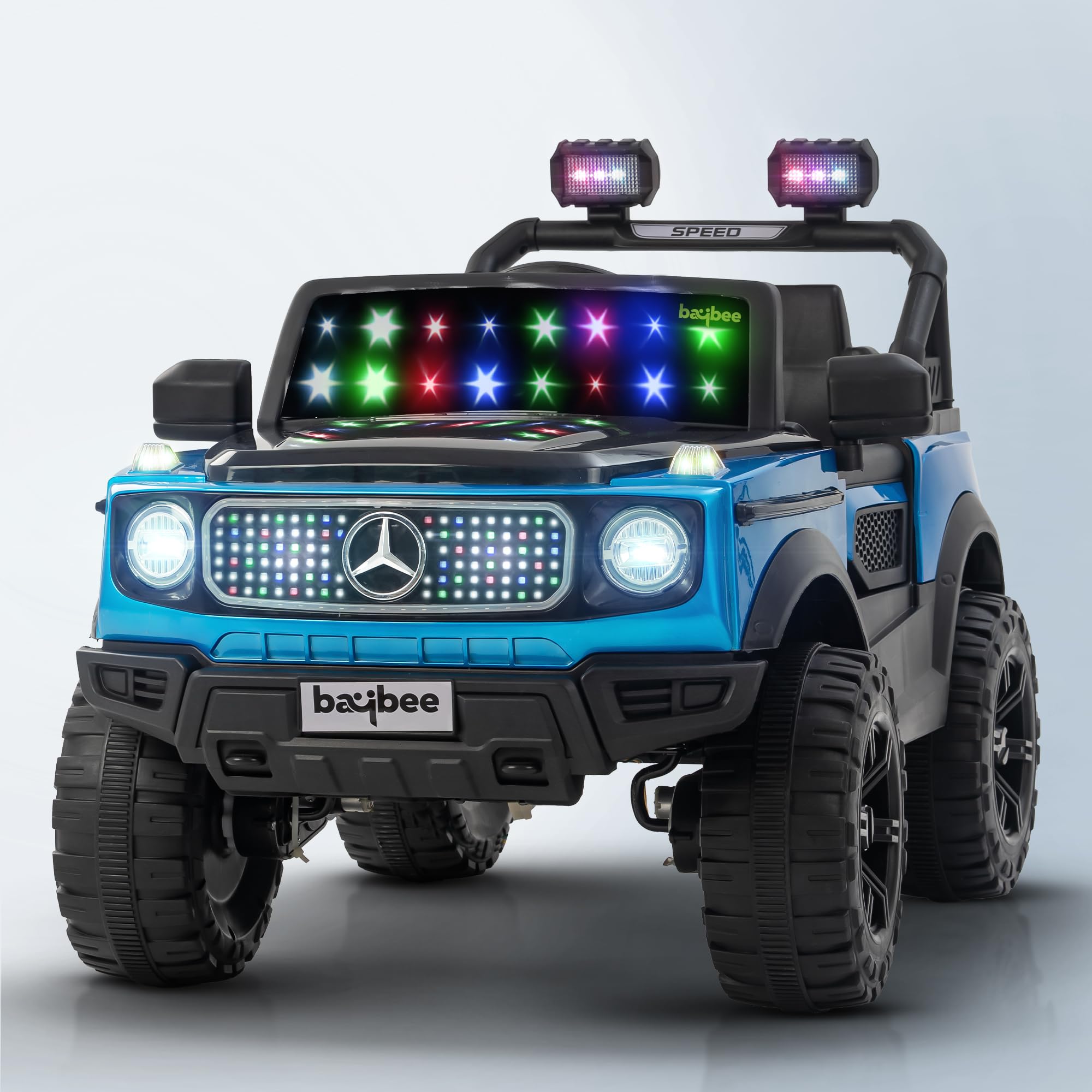 Baybee Benzie Pro 4×4 Battery Operated Jeep for Kids, Ride on Toy Kid Car