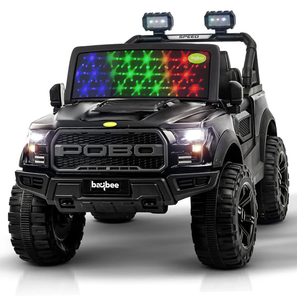 Baybee Bronco 4×4 Battery Operated Jeep for Kids RGB Windshield Light & Music (Painted)