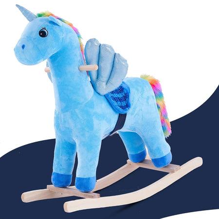 Baybee Wooden Unicorn Baby Rocking Chair for Kids BAYBEE