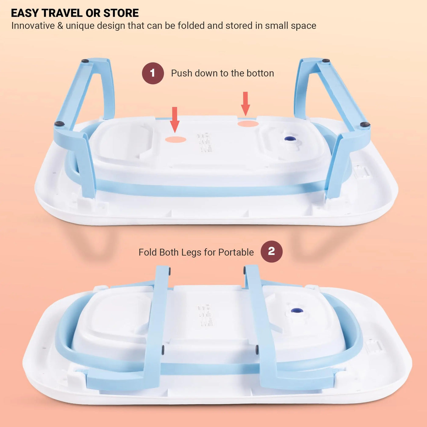 Baybee Loria Foldable Baby Bath Tub for Kids – Baybee India