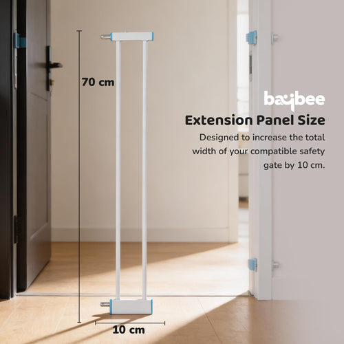 Baybee Safety Gate Extension 10cm Baby Gate Extender for Kids BAYBEE