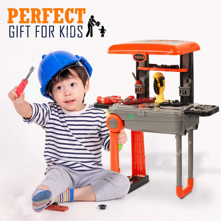 Baybee 3 in 1 Tool Set Kit Toys for Kids Pretend Play, Trolley Toy BAYBEE