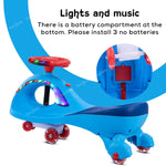 Baybee Roadmaster Swing Magic Ride ons Cars for Kids with PU Wheels BAYBEE