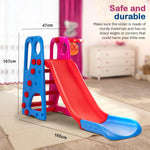 Baybee Garden Swing & Slider for Kids Baby Slide Cum Swing Combo with Baby Basket Ball Toy BAYBEE