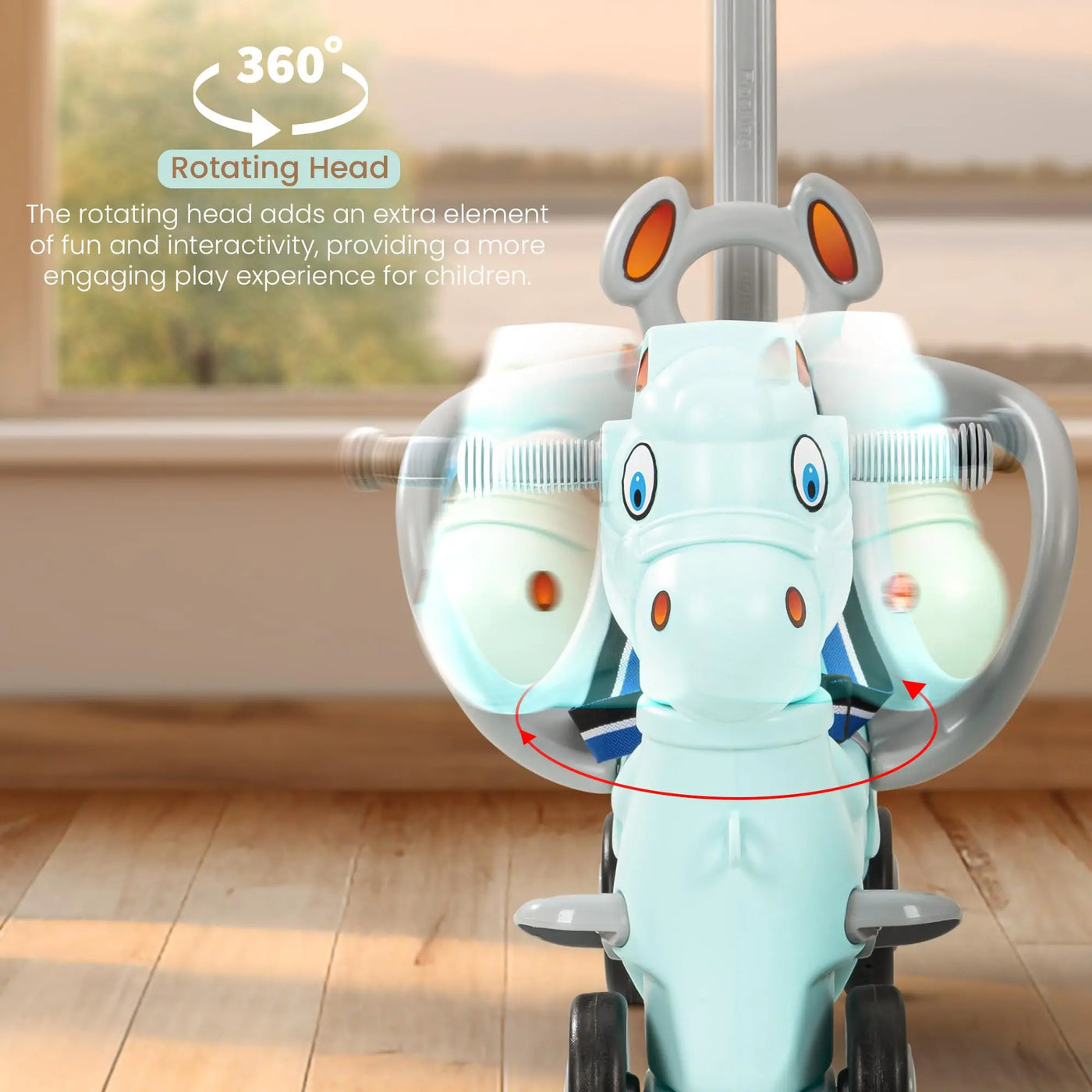 Baby Rider Toy Baybee 2 in 1 Rocker for baby Horse Ride on Kids Ride On Push Toy ...