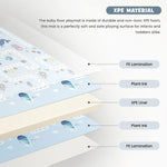 Baybee Crawling Foldable Kids Play Mat for Babies Size 180x150CM - Assorted Themes BAYBEE