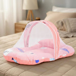 Baybee SafeDreams Series Baby Bedding Set for New Born Baby Mosquito Net & Neck Pillow, Sleeping Nest BAYBEE