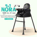 Baybee 4 in 1 Nora Convertible High Chair for kids BAYBEE