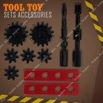 Baybee 3 in 1 Tool Set Kit Toys for Kids Pretend Play, Trolley Toy BAYBEE