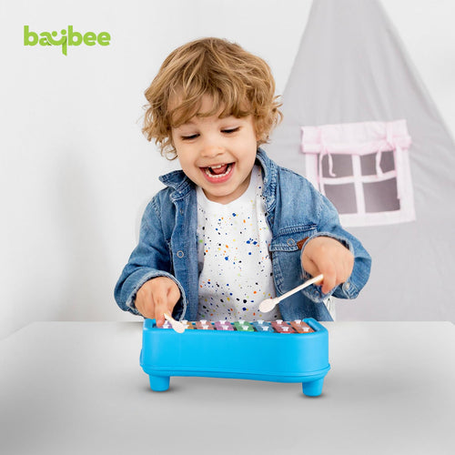 Baybee 2 in 1 Baby Piano Xylophone Musical Toys for Kids with 8 Keys BAYBEE