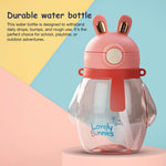 Baybee Drinking Water Bottle for School Kids with Adjustable Strap & Carry Handle (600ml) BAYBEE