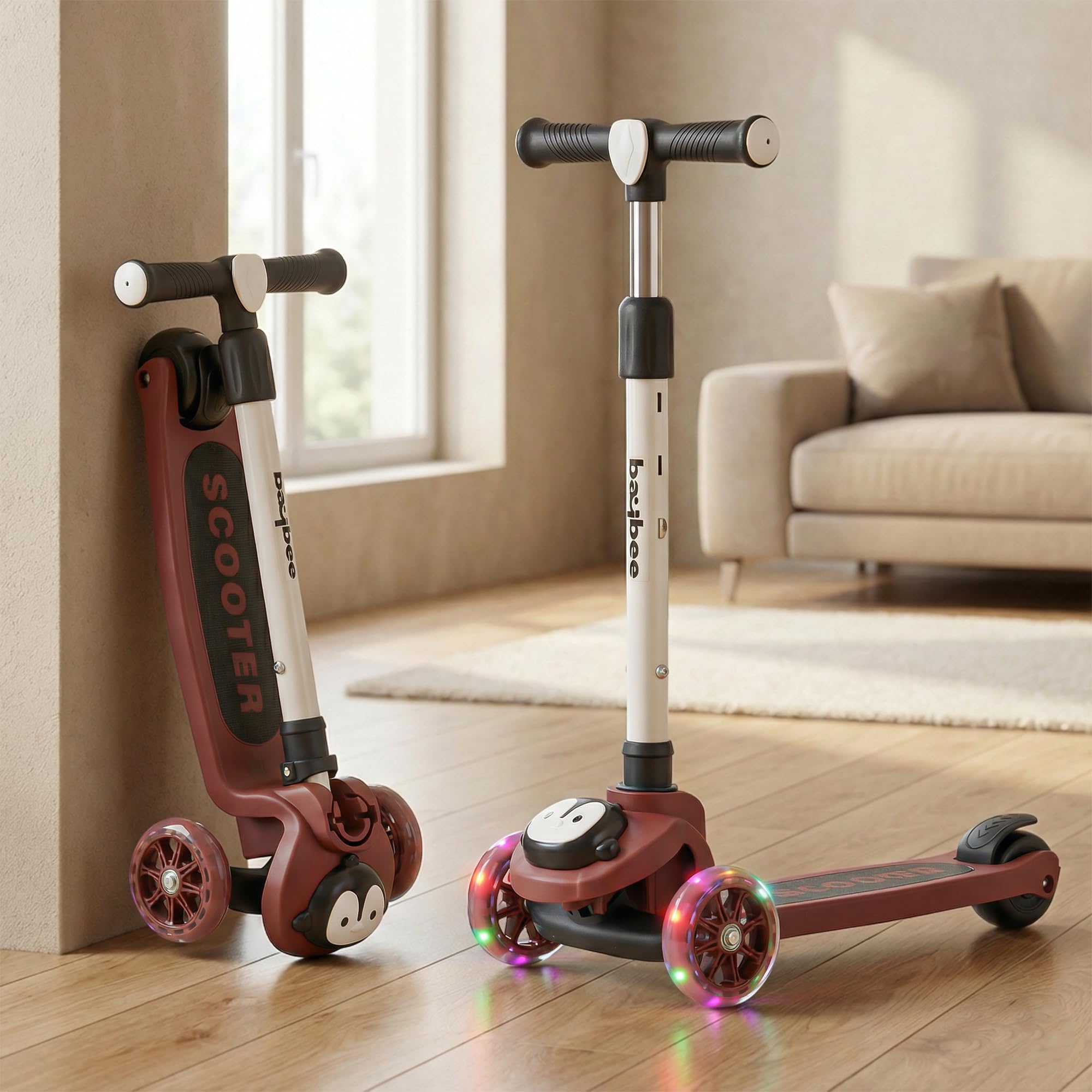 Baybee Frosto Kick Scooter for Kids Foldable Kids Scooter