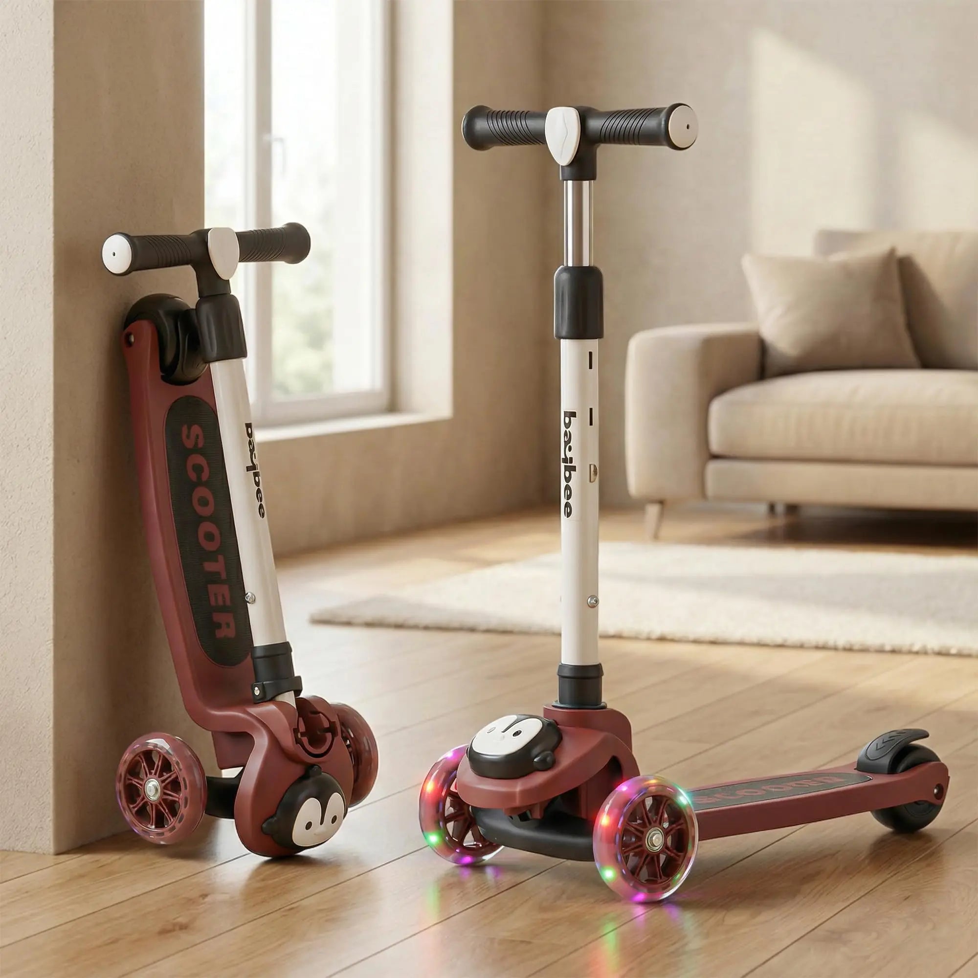 Baybee Frosto Kick Scooter for Kids Foldable Kids Scooter