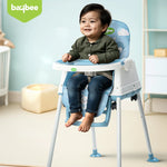 Baybee 4 in 1 Convertible High Chair for Kids Foldable Baby Feeding Chair Baybee India