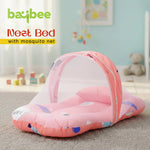 Baybee SafeDreams Series Baby Bedding Set for New Born Baby Mosquito Net & Neck Pillow, Sleeping Nest BAYBEE