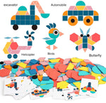 Baybee Wooden Creative Shape Puzzle for Kids