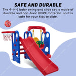 Baybee Super Garden Swing & Slider for Kids Plastic Baby Slide and Swing Combo BAYBEE