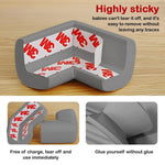 Baybee 10 Pcs Baby Safety Corner Guards Extra Cushion Corner Protector for Sharp Edges BAYBEE