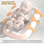 Baybee Frozy Baby Bath tub Seat for Babies | Portable Baby Bather with Anti Non Slip Edges & Suction Cup | Hanging Baby Shower Bath Seat | New Born Baby Bathtub for 0 to 12 Months