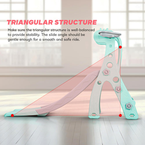 Baybee Foldable Baby Kids Garden Slide for Kids/Toddlers/Indoor/Outdoor Preschoolers for Boys and Girls BAYBEE