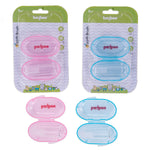 Baybee Silicone Baby Finger Toothbrush, Food Grade Silicon Kids Toothbrush (Pack of 2) BAYBEE
