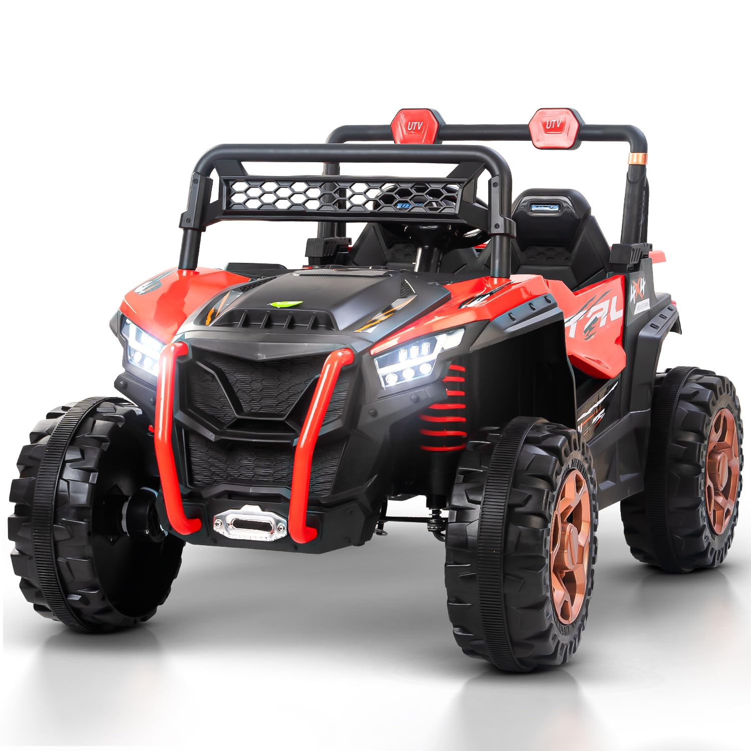 Baybee Rumble Rechargeable Battery Operated Jeep for Kids | with Light & Music | Kids to Drive 3 to 8 Years Boy Girl