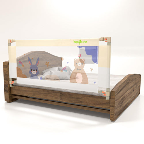 Baybee Baby Bed Rail Guard for Baby Toddlers Safety (180 x 80 cm)
