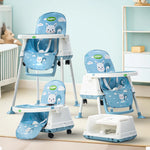 Baybee 4 in 1 Convertible High Chair for Kids Foldable Baby Feeding Chair Baybee India