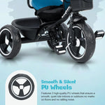 Baybee Tovino 2 in 1 Convertable Baby Tricycle for KidsSmart Balanced Baby Trikes Baybee India