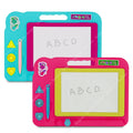 Baybee Pack of 2 Magnetic Drawing Erasable Doodle  Board Slate for Kids BAYBEE