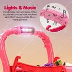 Baybee 3 in1 Supermarket Shopping Cart for Kids with Sound, Light BAYBEE