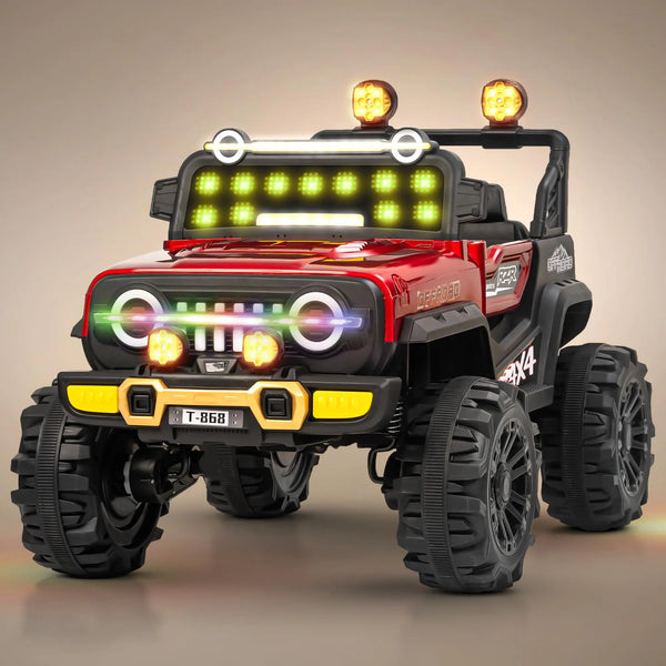 Baybee Xtreme 4x4 Battery Operated Jeep for Kids (Painted)