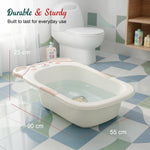 Baybee lora 2 in 1 Baby Bath Tub Seat for Kids Portable Bathing Tub for Babies Baybee India